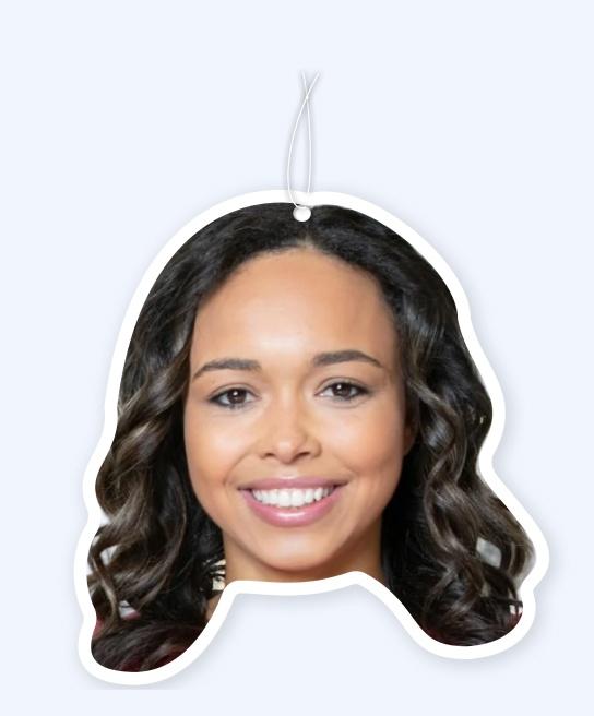 Thumbnail of Woman Face Air Freshener